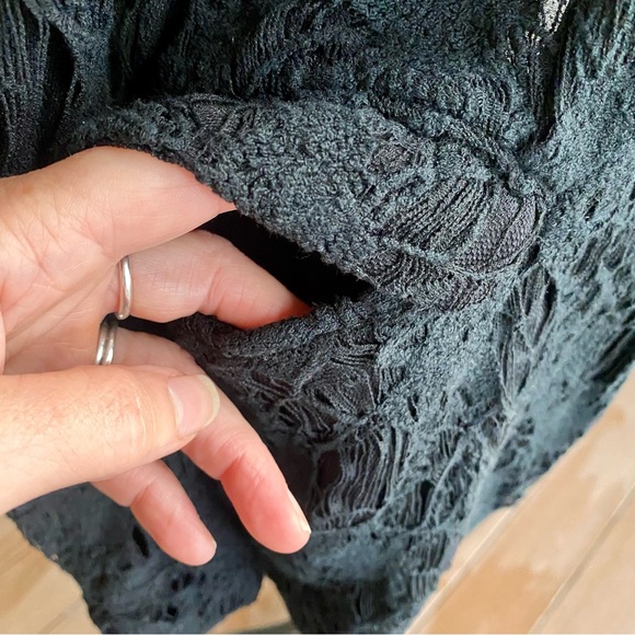 🔥 RAG & BONE . Lace Detailed Tuxedo style Black Blazer. 🔥Size 2 … GORGEOUS! 🔥 - Picture 12 of 17